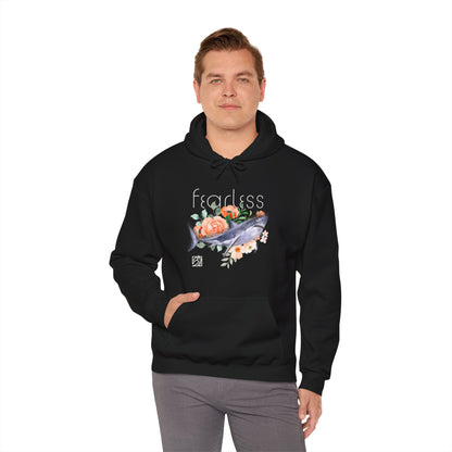 Fearless Shark Unisex Heavy Blend™ Hooded Sweatshirt