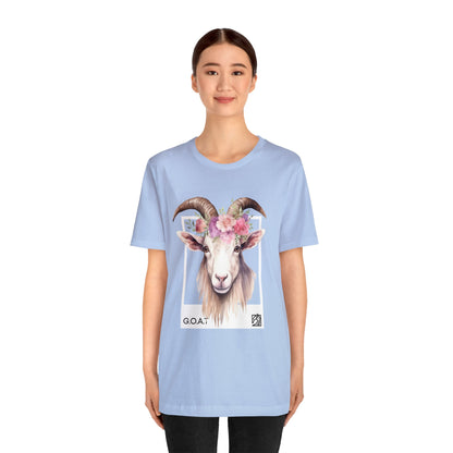 Adventurous Goat Unisex Tee