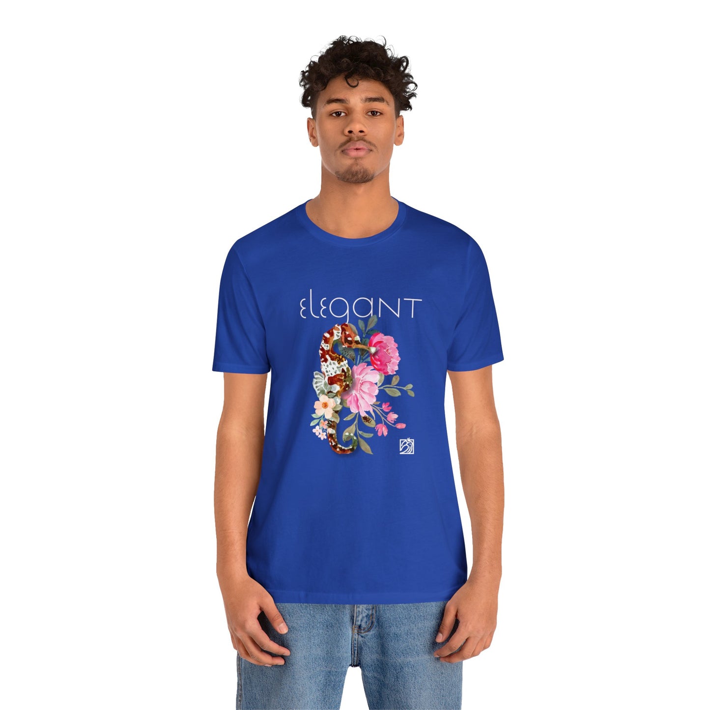 Elegant Seahorse Unisex Tee