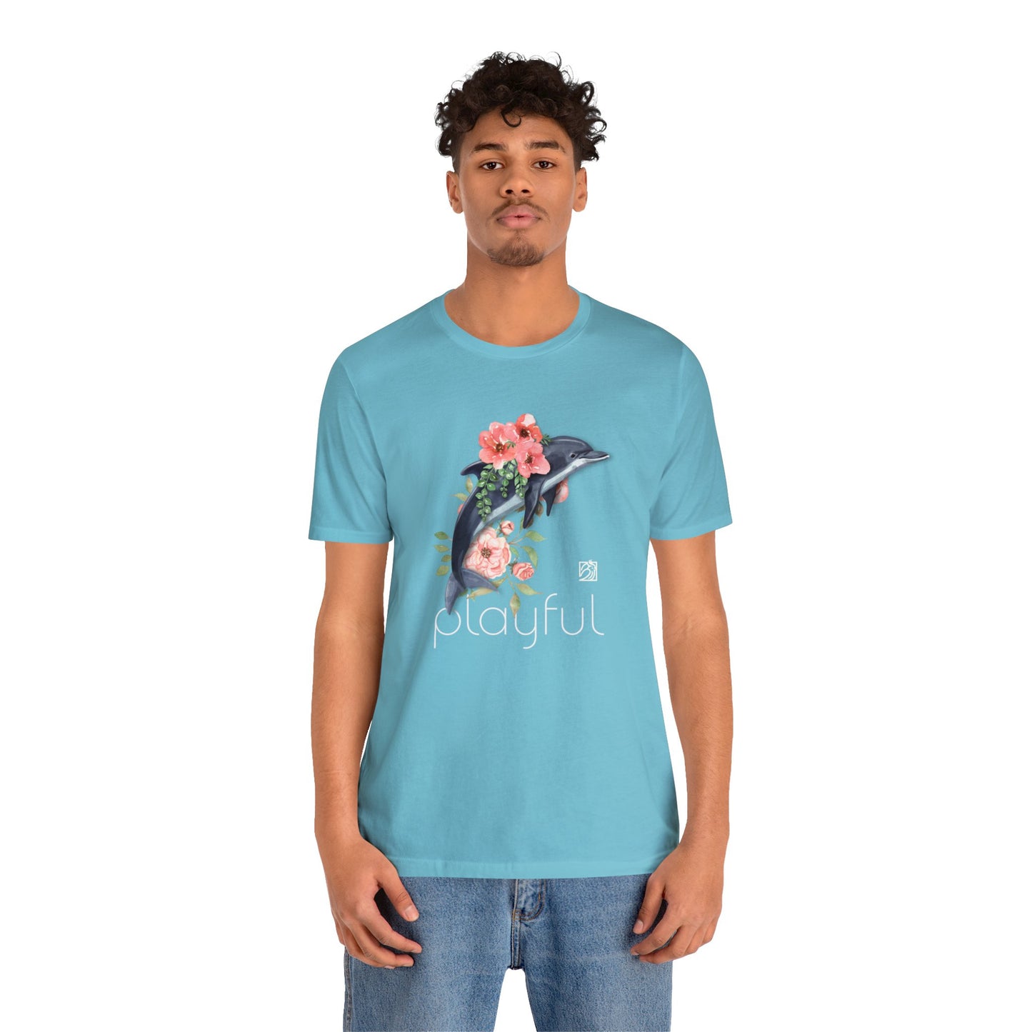 Playful Dolphin Unisex Tee