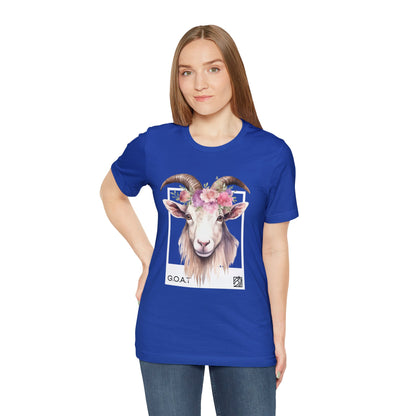 Adventurous Goat Unisex Tee