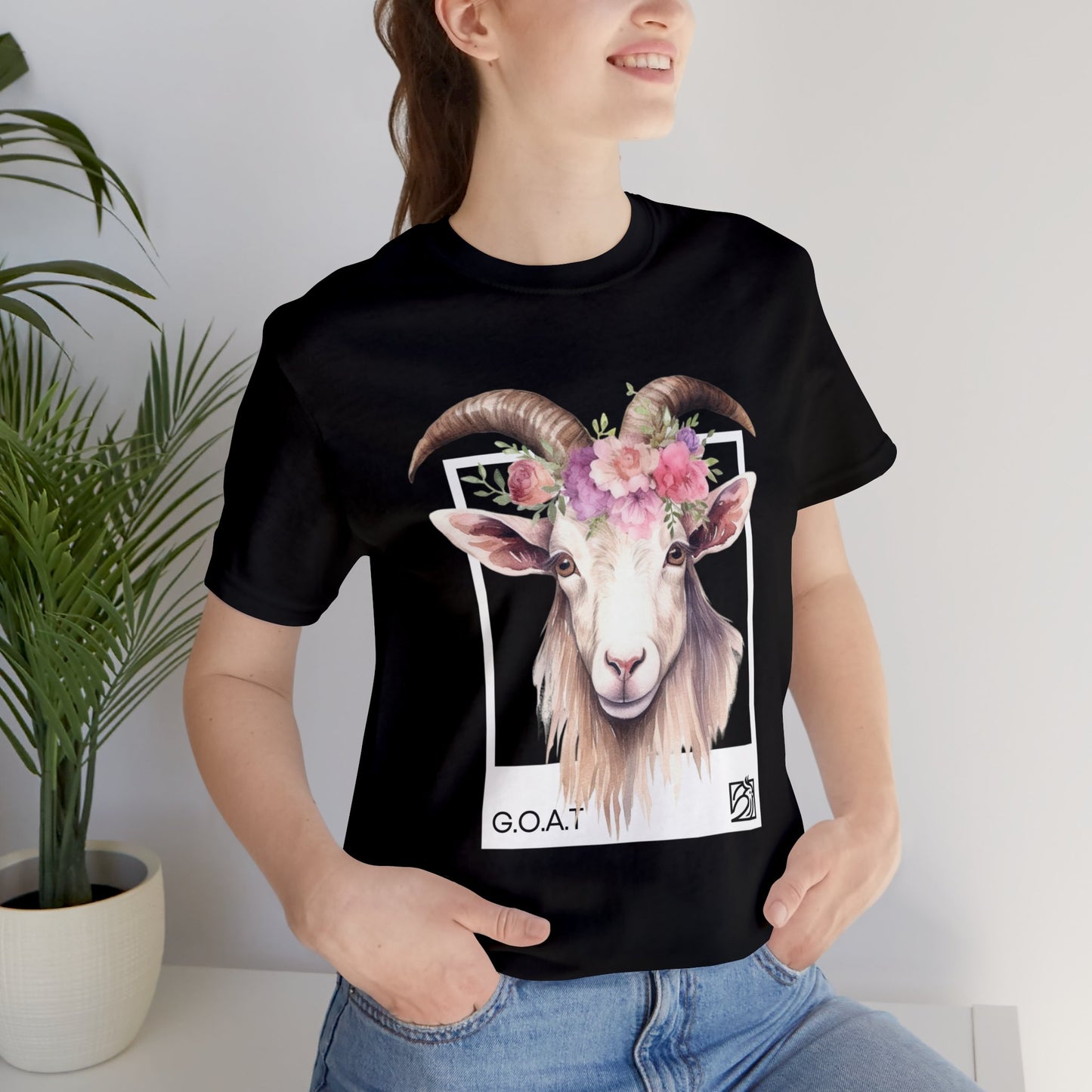 Adventurous Goat Unisex Tee