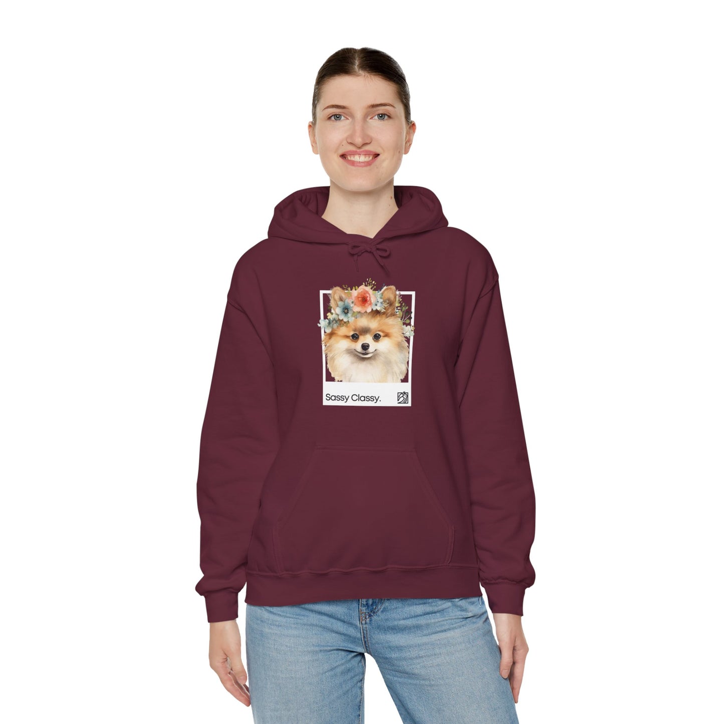 Sassy Classy Pomeranian Hoody