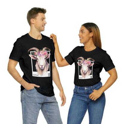 Adventurous Goat Unisex Tee