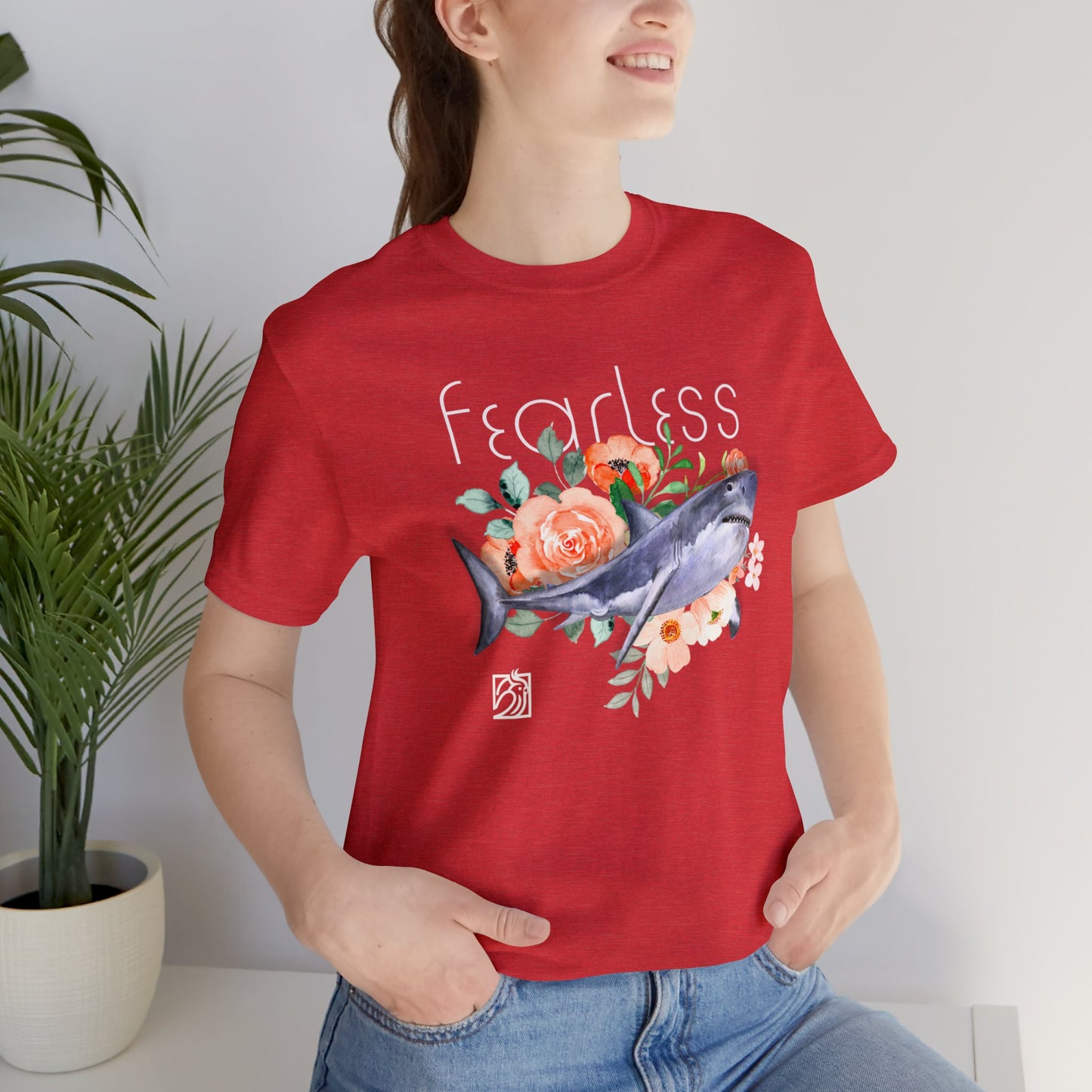 Fearless Shark Unisex Tee