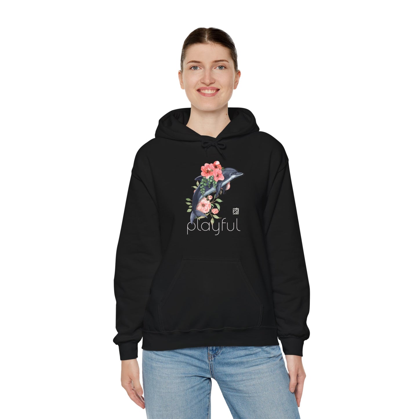 Dolphin Unisex Heavy Blend™ Hooded Sweatshirt