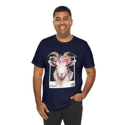 Adventurous Goat Unisex Tee