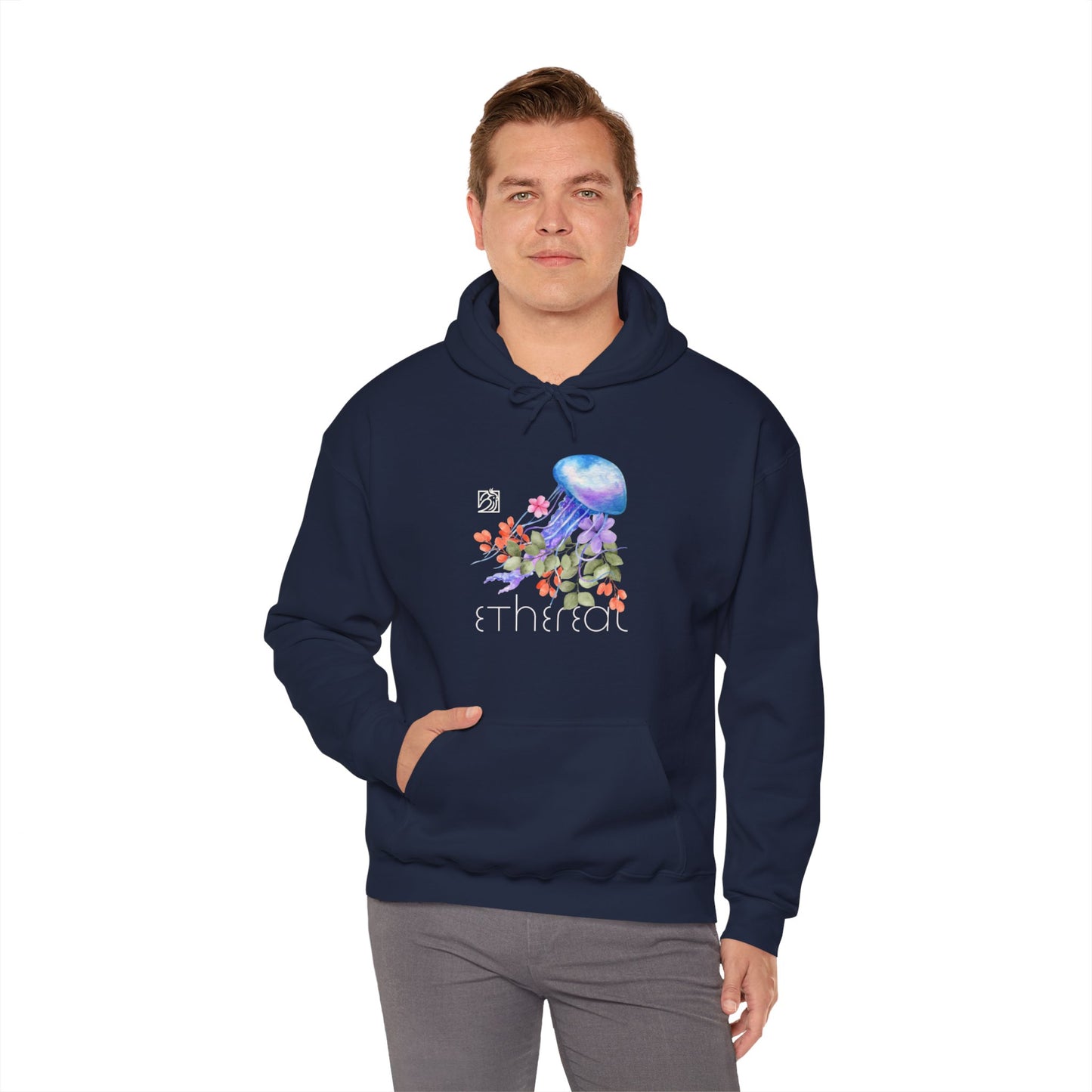 Ethereal Jellyfish Unisex Heavy Blend™ Hooded Sweatshirt