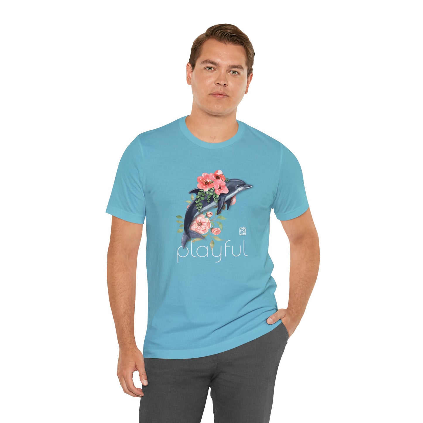 Playful Dolphin Unisex Tee