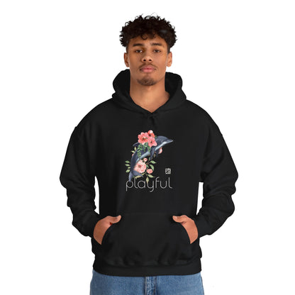 Dolphin Unisex Heavy Blend™ Hooded Sweatshirt