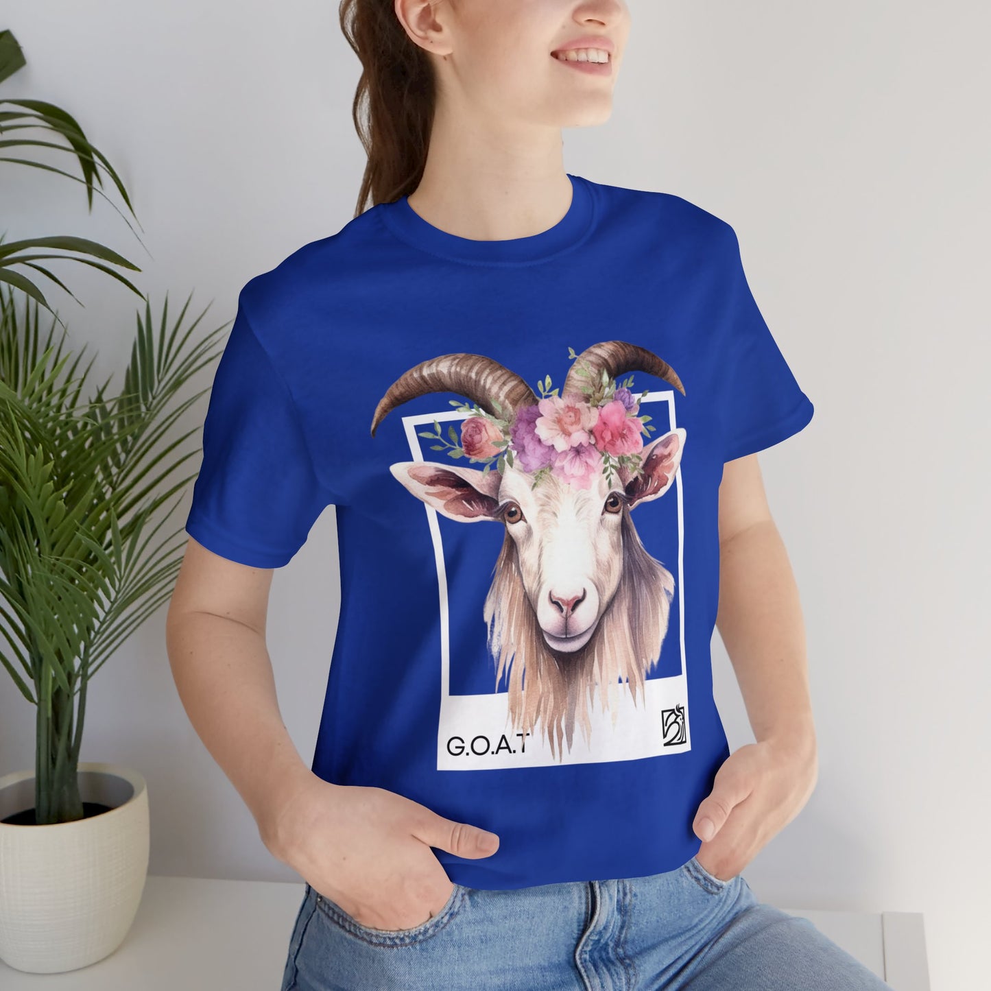 Adventurous Goat Unisex Tee