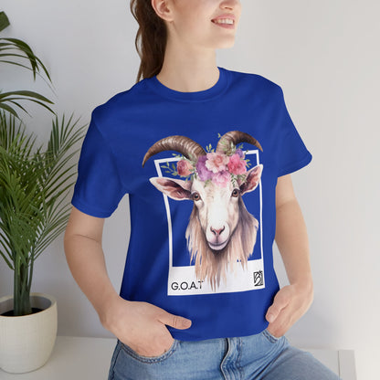 Adventurous Goat Unisex Tee