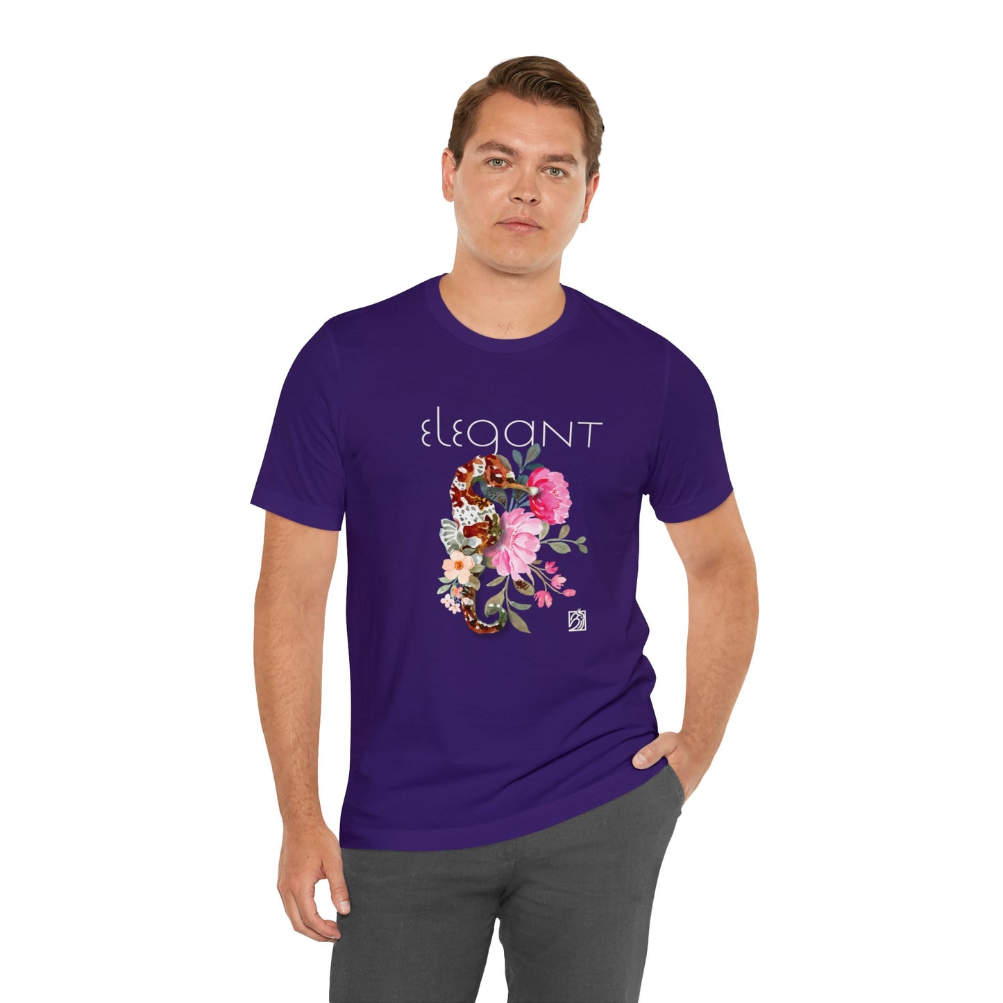 Elegant Seahorse Unisex Tee