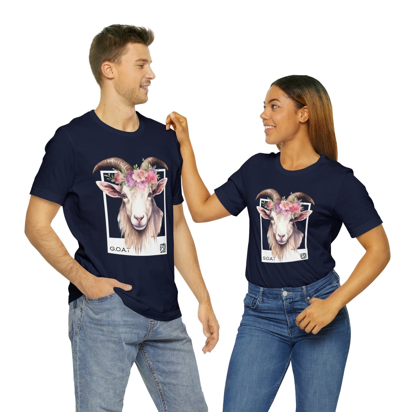 Adventurous Goat Unisex Tee