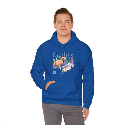 Fearless Shark Unisex Heavy Blend™ Hooded Sweatshirt