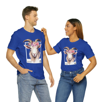 Adventurous Goat Unisex Tee