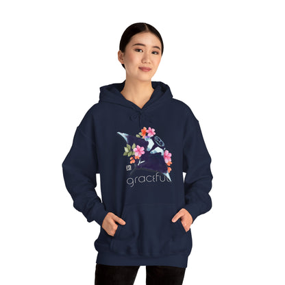 Graceful Stingray Unisex Heavy Blend™ Hooded Sweatshirt