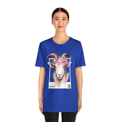 Adventurous Goat Unisex Tee