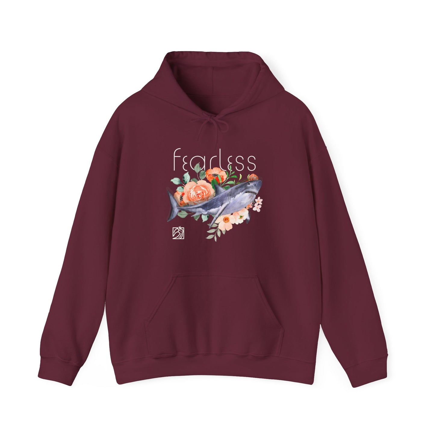 Fearless Shark Unisex Heavy Blend™ Hooded Sweatshirt