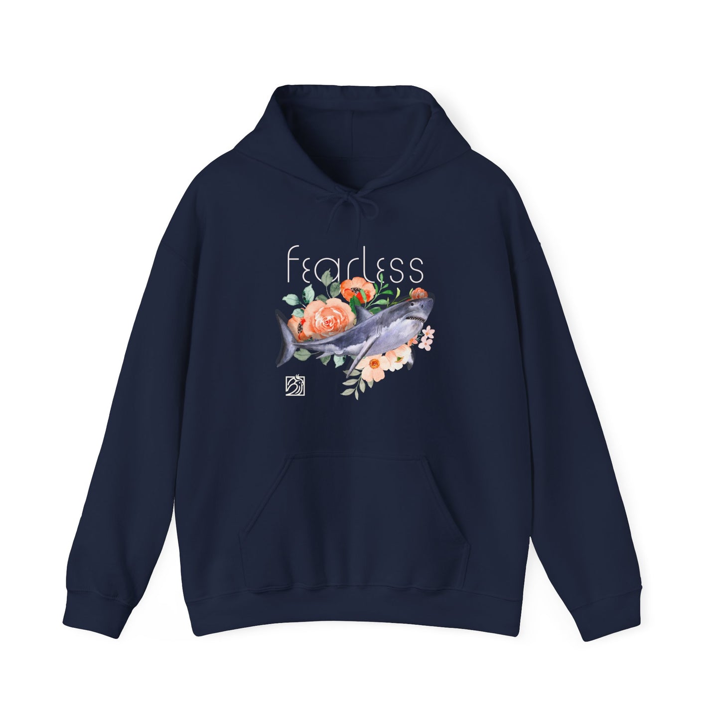 Fearless Shark Unisex Heavy Blend™ Hooded Sweatshirt