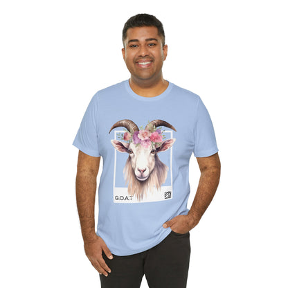 Adventurous Goat Unisex Tee