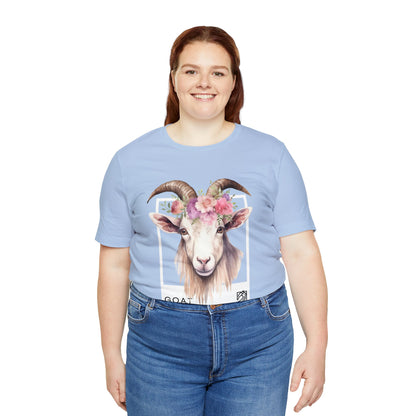 Adventurous Goat Unisex Tee