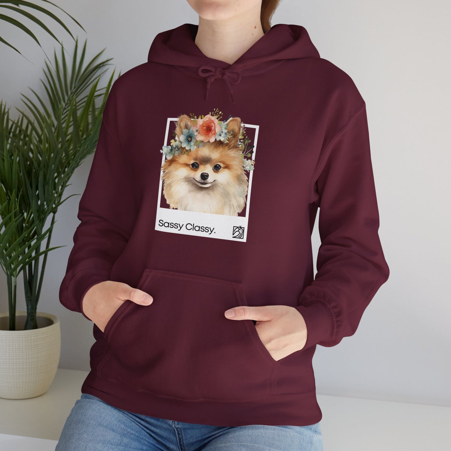 Sassy Classy Pomeranian Hoody